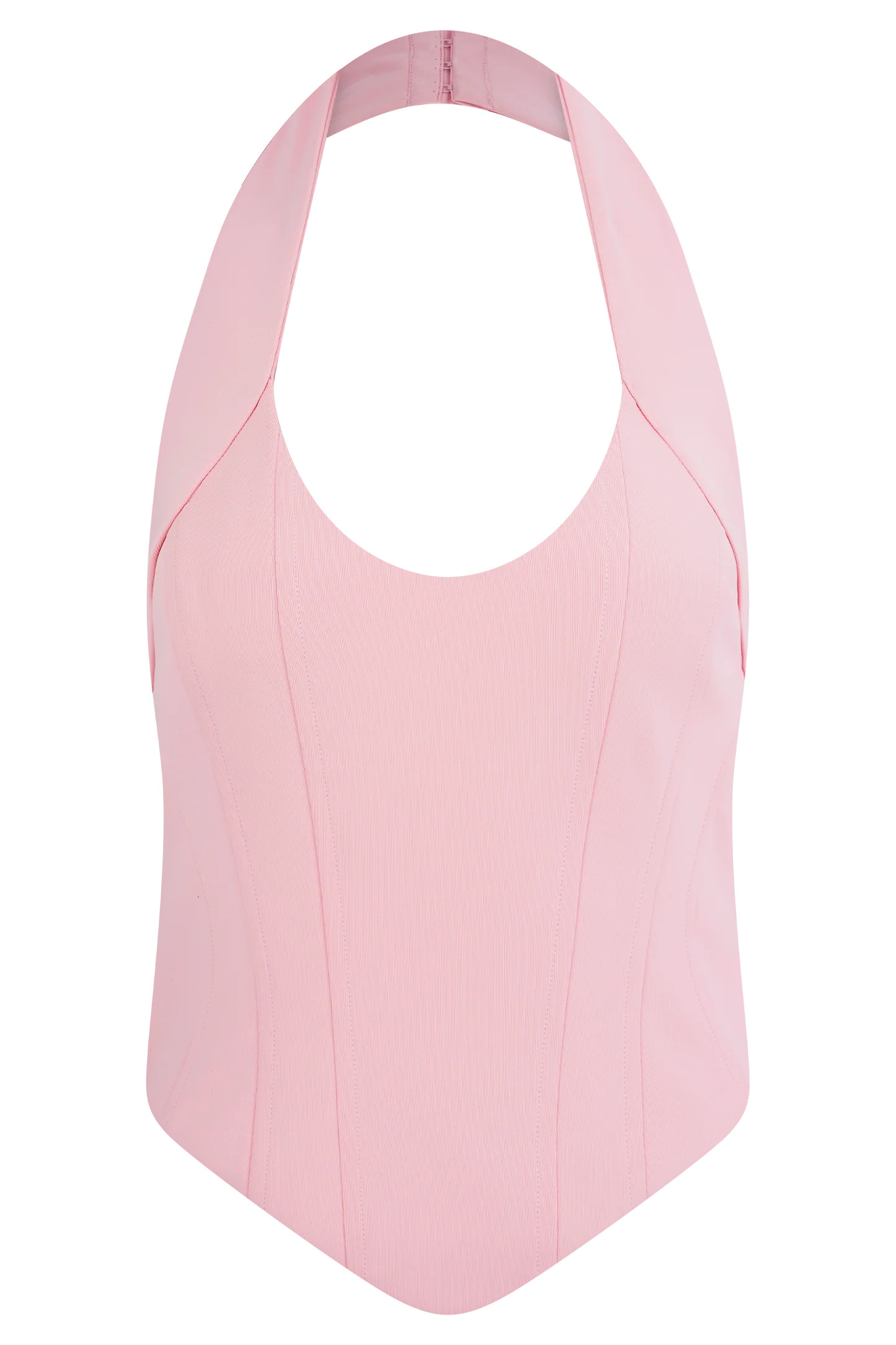 Meadow Corset Halter Top - Candy Pink | MESHKI US
