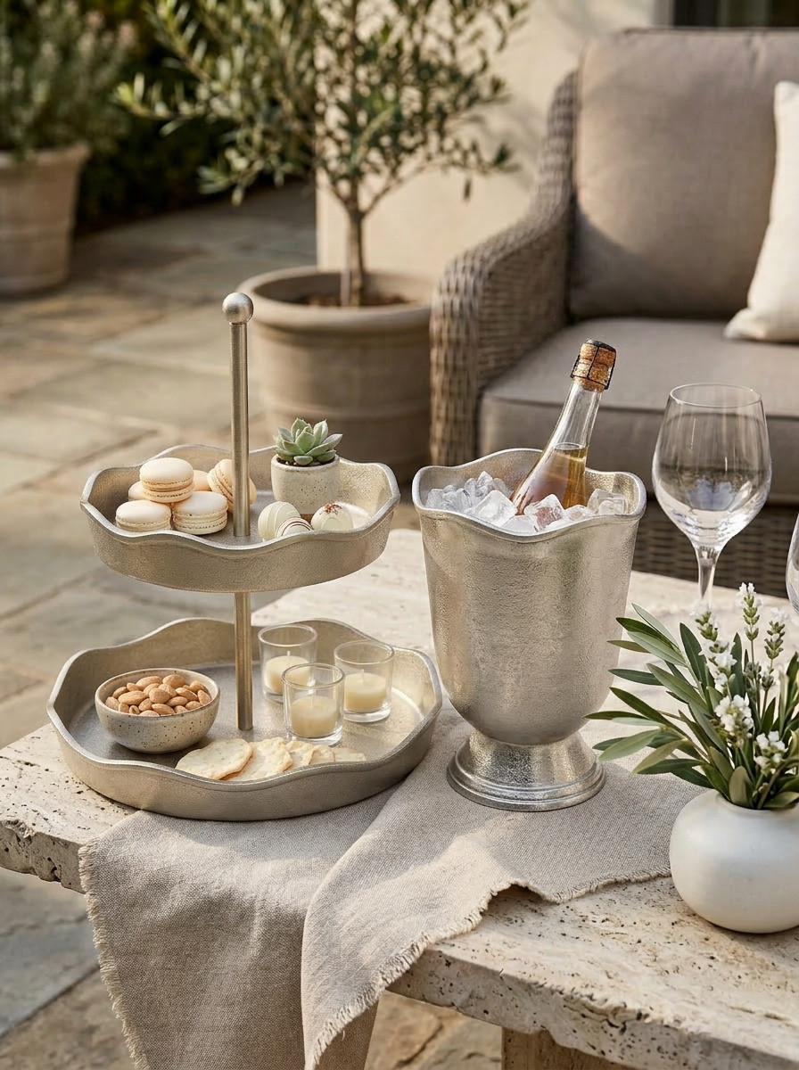 Metal champagne bucket 

#LTKMothersDay #LTKmomlife #LTKHome