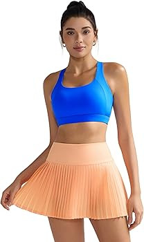 RUNNING GIRL Sports Bra for Women High Support,Molded Cup High Impact Sports Bras with Sewn in Pa... | Amazon (US)