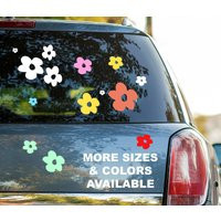 Flower Decal Set Of 14/ Car Decals Hippie Sticker Sheet Stickers Holographic Stickers Tumbler | Etsy (US)