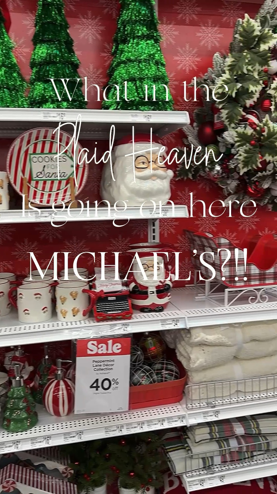 Christmas at Michael’s!!

I was in plaid heaven!! So many cute new decor pieces. Everything was on sale too🙌🏻

#LTKHoliday #LTKSeasonal #LTKSaleAlert