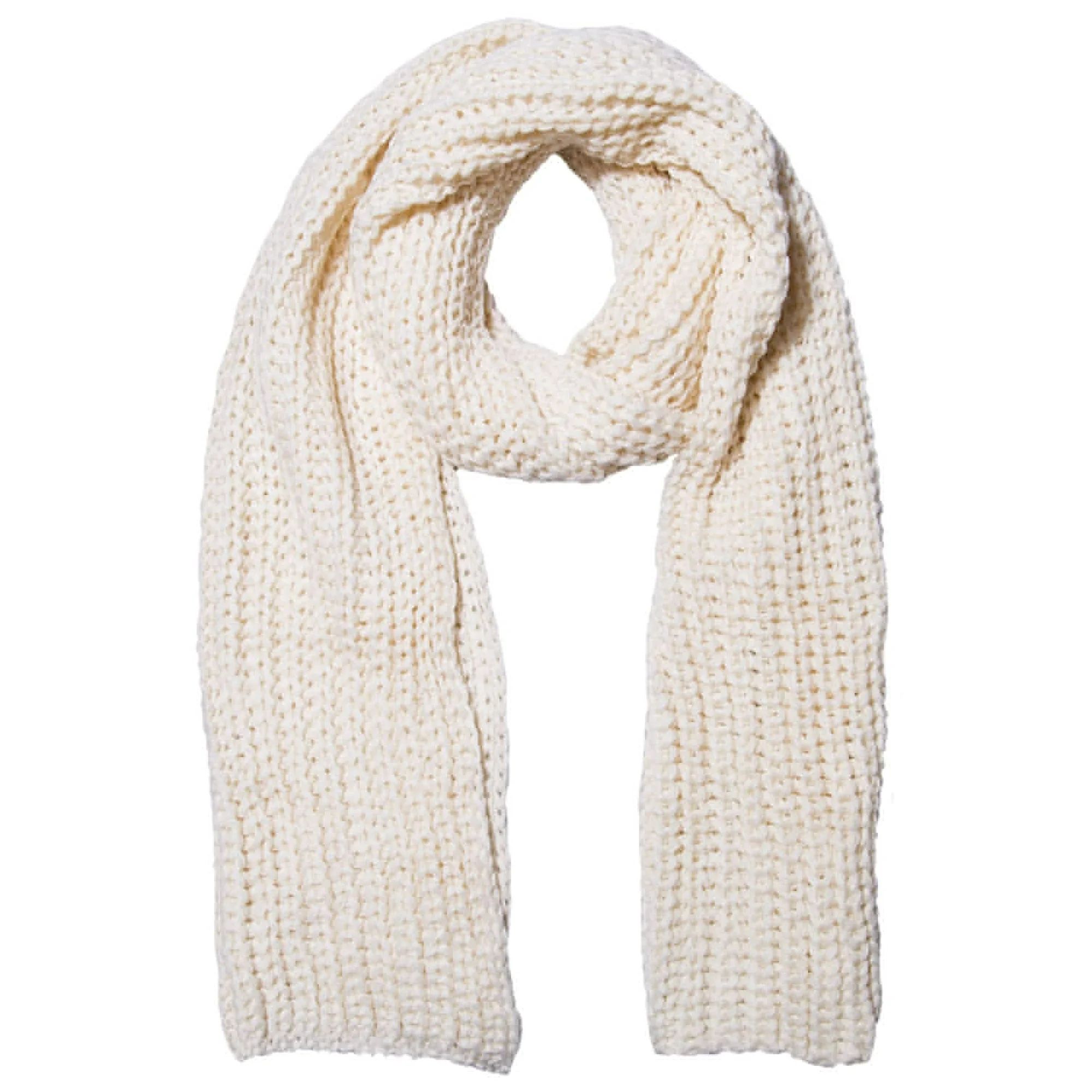 Women And Mens Winter Thick Cable Knit Wrap Chunky Long Warm Scarf - Walmart.com | Walmart (US)