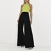 Black palazzo trousers | River Island (UK & IE)