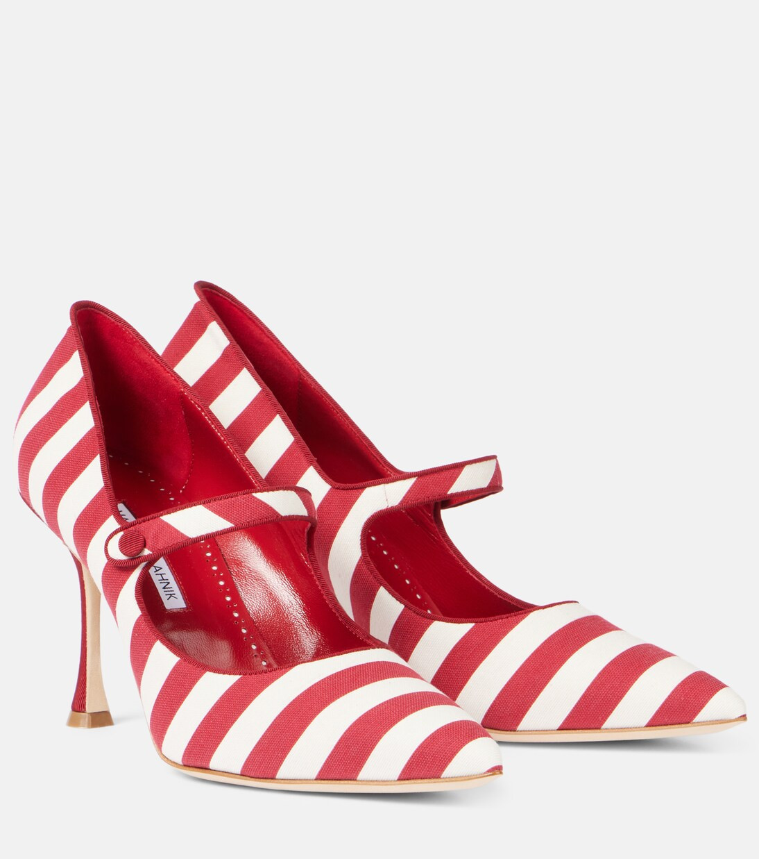 Campari striped Mary Jane pumps | Mytheresa (US/CA)