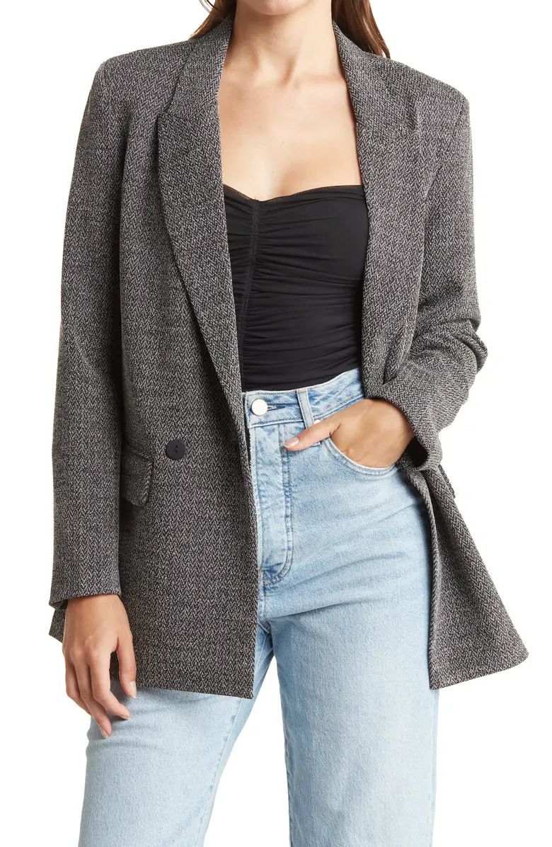 RDI Oversized Double Breasted Notch Collar Long Sleeve Sportcoat | Nordstromrack | Nordstrom Rack