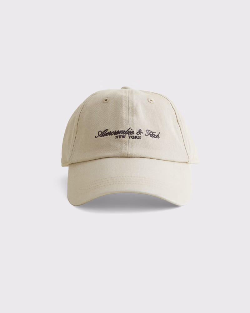 Logo Baseball Hat | Abercrombie & Fitch (UK)