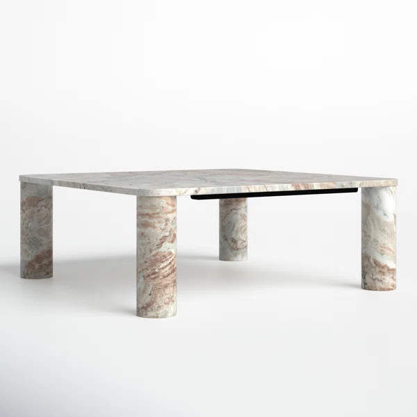 Enid Genuine Marble Coffee Table | Wayfair North America