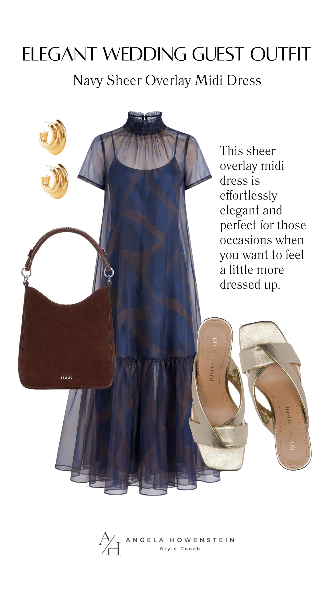 This sheer overlay midi dress is effortlessly elegant and perfect for those occasions when you want to feel a little more dressed up. Styled with metallic sandals and a suede shoulder bag, it's a beautiful choice for weddings, cocktail parties, or holiday celebrations.

👩‍💻 LTK PRO TIPS
❤️ Heart = Support my posts ;-)
🔖 Save = Get sale & restock alerts for the things you love!
📋 Lists = Keep favorites organized (List ideas: Christmas, Birthdays, and Vacations!)
📲 Share = Send lists and products to a friend (or your daughters like me).
💬 Comment = Ask me anything, and I'll answer. ;-) 

 #LTKootd #LTKSaleAlert #LTKWedding