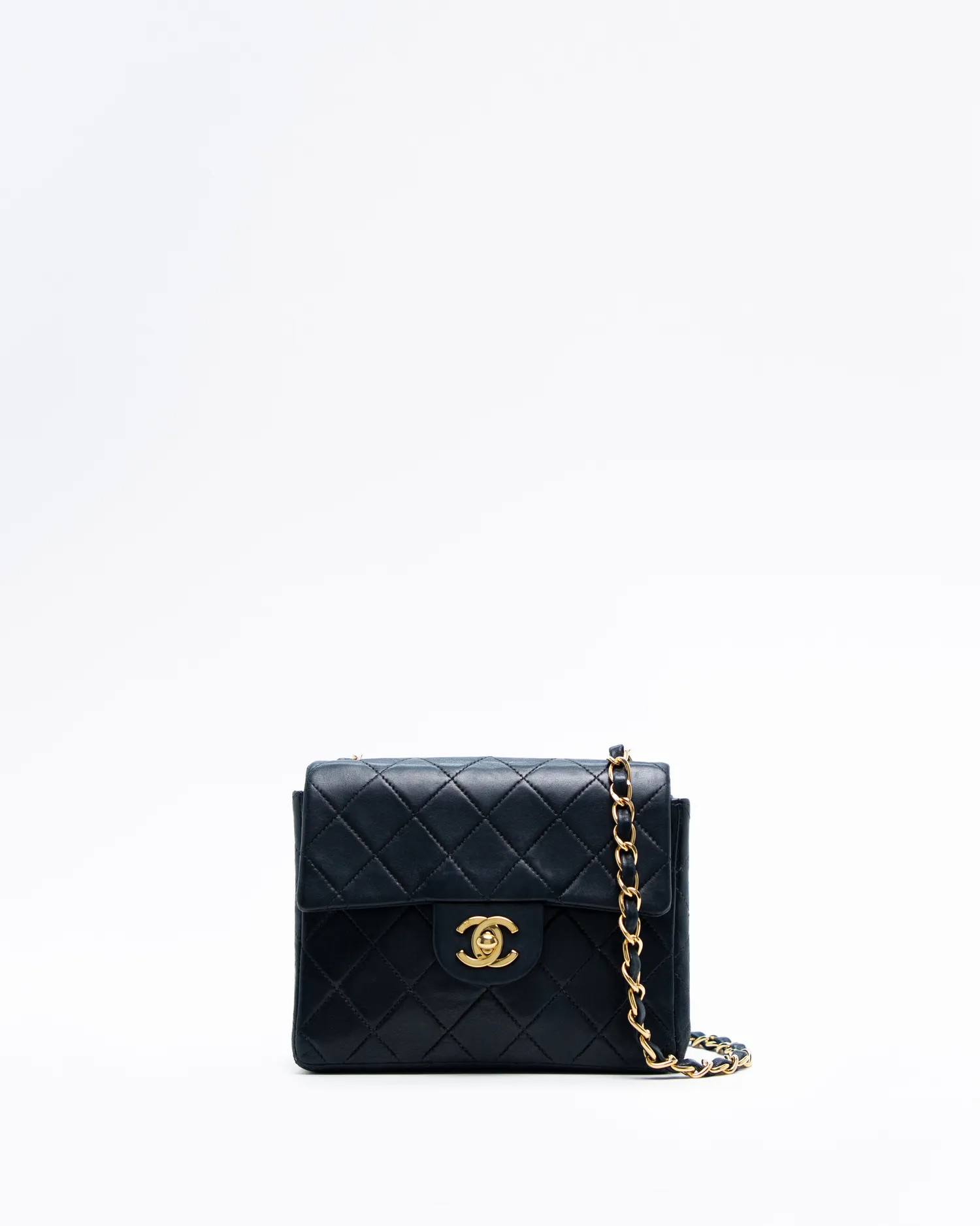 Vintage Lambskin Quilted Mini Flap Bag | Vivrelle