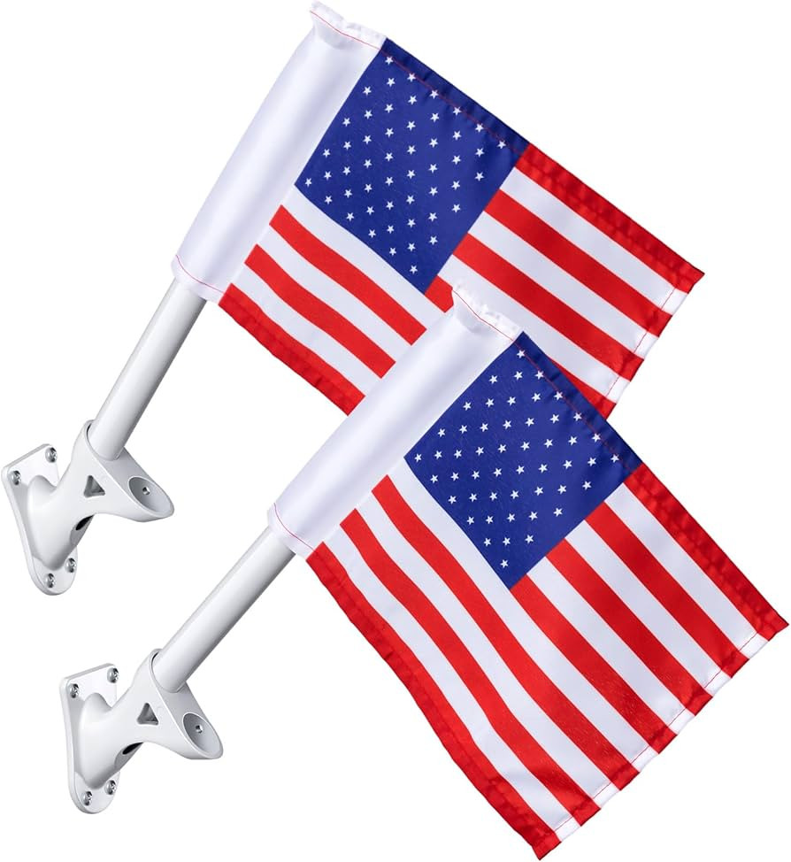 2 Sets American Flag Swing Set American Flag for Playset with Pole Playset Accessories 4th of Jul... | Amazon (US)