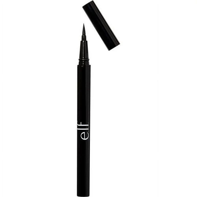 e.l.f. H2O Proof Waterproof Eyeliner Pen, Jet Black 81109, 0.02 fl oz | Walmart (US)