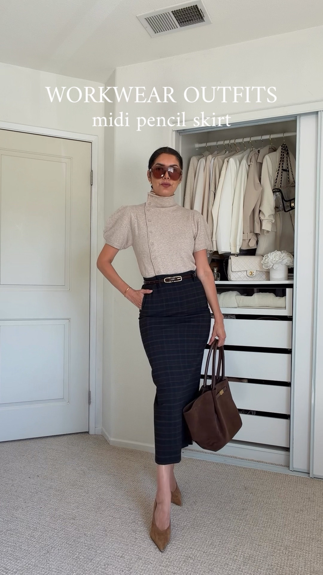 WORKWEAR OUTFITS 🤎 Styling midi skirts for the office

I’m officially obsessed with these Zara midi skirts. They’re such a good workwear wardrobe staple because you can style them so many different ways—from polished office looks to more casual work outfits with sneakers.

I’m wearing size XS, and I love how easy they are to dress up with heels or make more relaxed with sneakers. Definitely one of those versatile pieces you can wear on repeat for work and beyond. 🍂

➫ MY BODY MEASUREMENTS FOR YOUR REFERENCE
Bra: 32C (81 cm) | Waist: 26” (66 cm) | Hips: 38” (96.5 cm) | Height: 5’7” (170 cm)

Zara midi skirt | midi skirt work outfits | how to style a midi skirt | office outfits with midi skirts | Zara workwear | workwear outfits for women | business casual outfits | midi skirt with sneakers | office outfits with sneakers | professional outfits for women | fall workwear | work wardrobe essentials | fashion over 40 | fashion over 50

#WorkwearOutfits #MidiSkirt #ZaraStyle #LTKStyle

#LTKootd