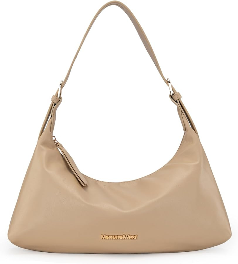 Montana West Shoulder Bag for Women Small Handbag Crescent Purse | Amazon (US)