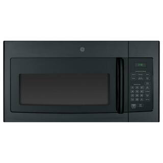 GE 1.6 cu. ft. Over-the-Range Microwave in Black JVM3160DFBB - The Home Depot | The Home Depot