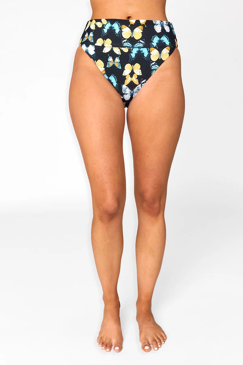 Mariposa High-Waisted Bikini Bottoms | BuddyLove