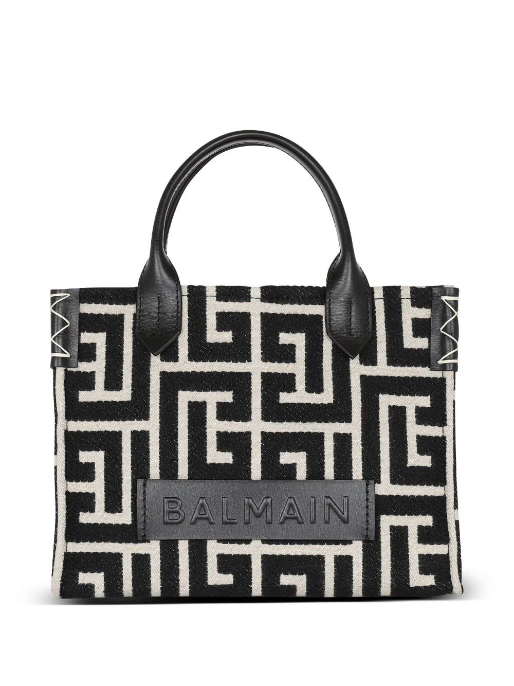 Balmain Small B-Army Monogram Tote Bag - Farfetch | Farfetch Global