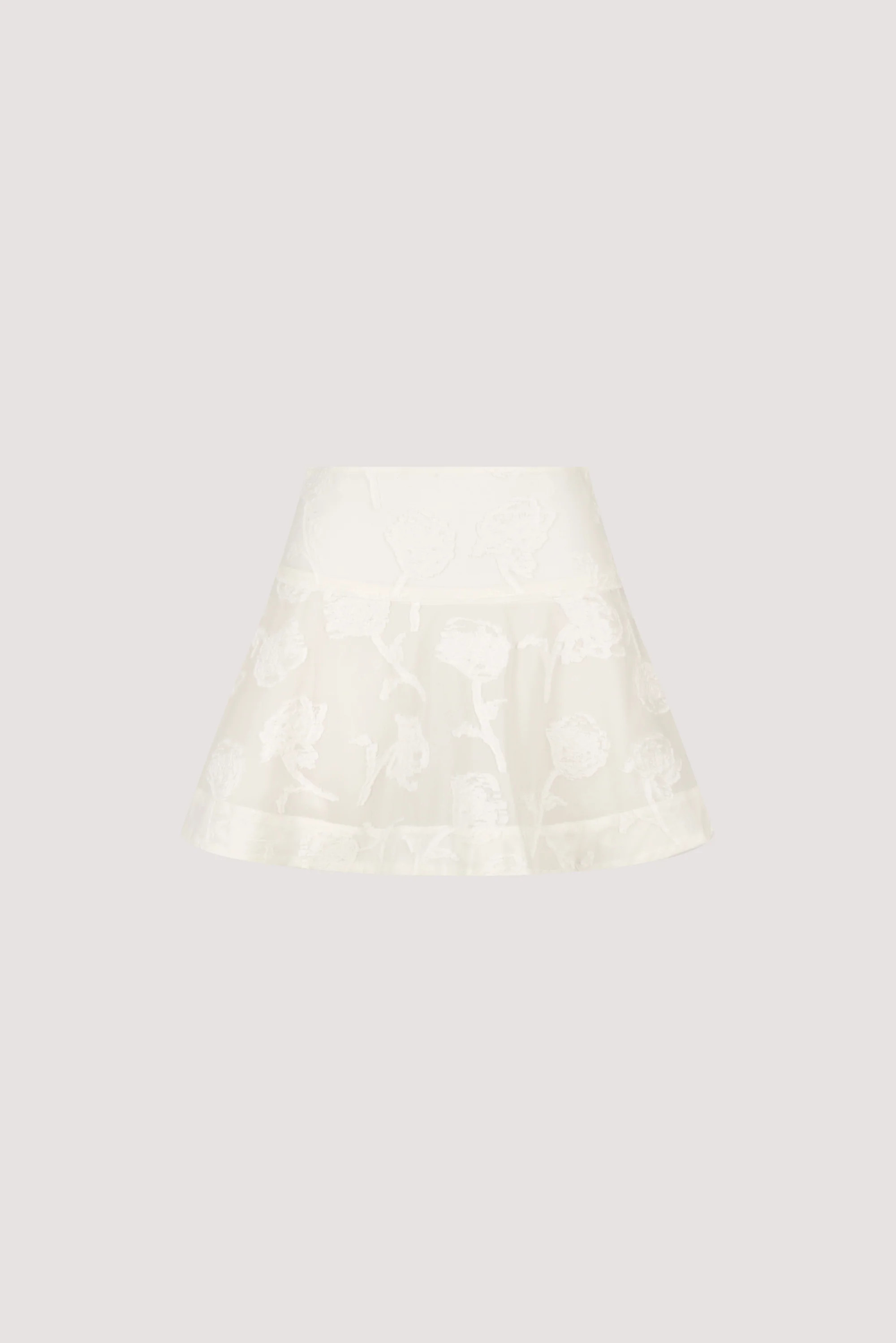 AZALEA OFF WHITE MINI SKIRT | DISSH