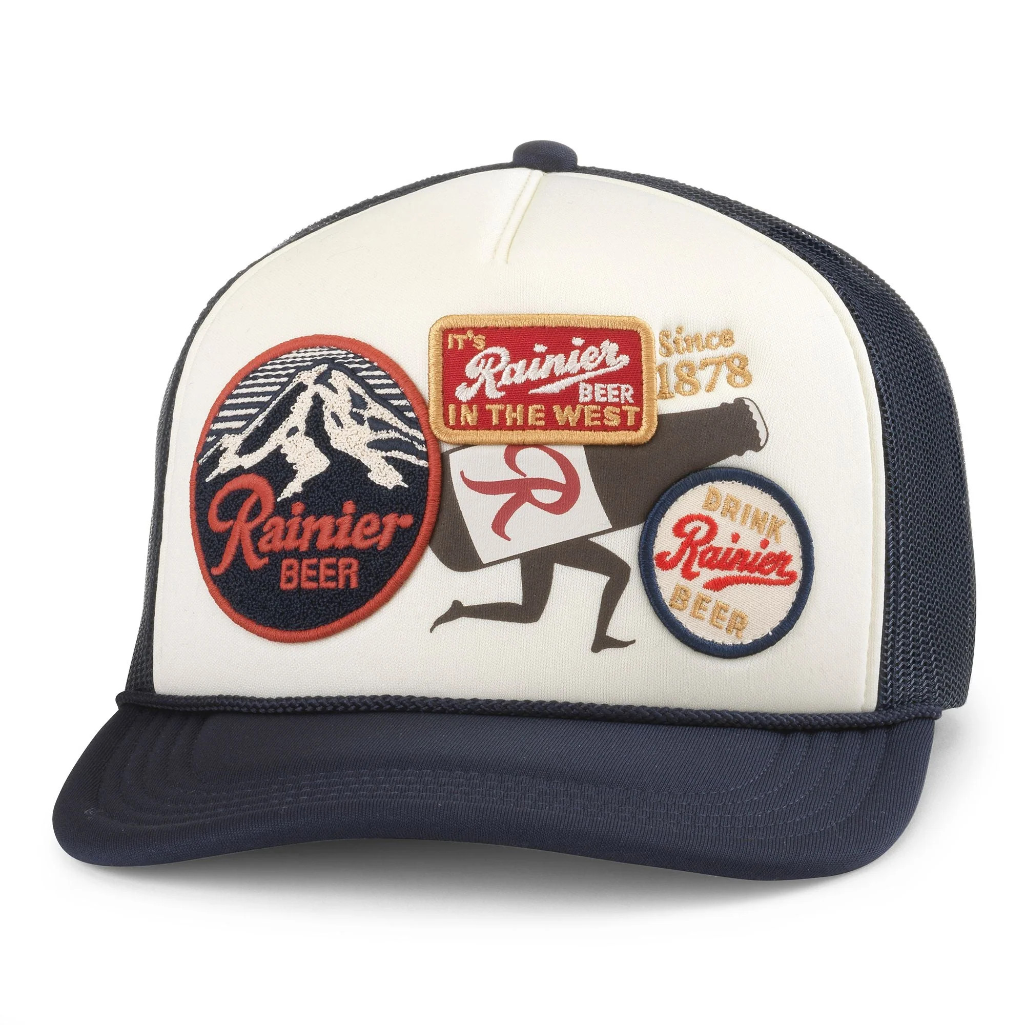 Roscoe Iconic Foamy Hat \u2013 Rainier Beer | Shop.app