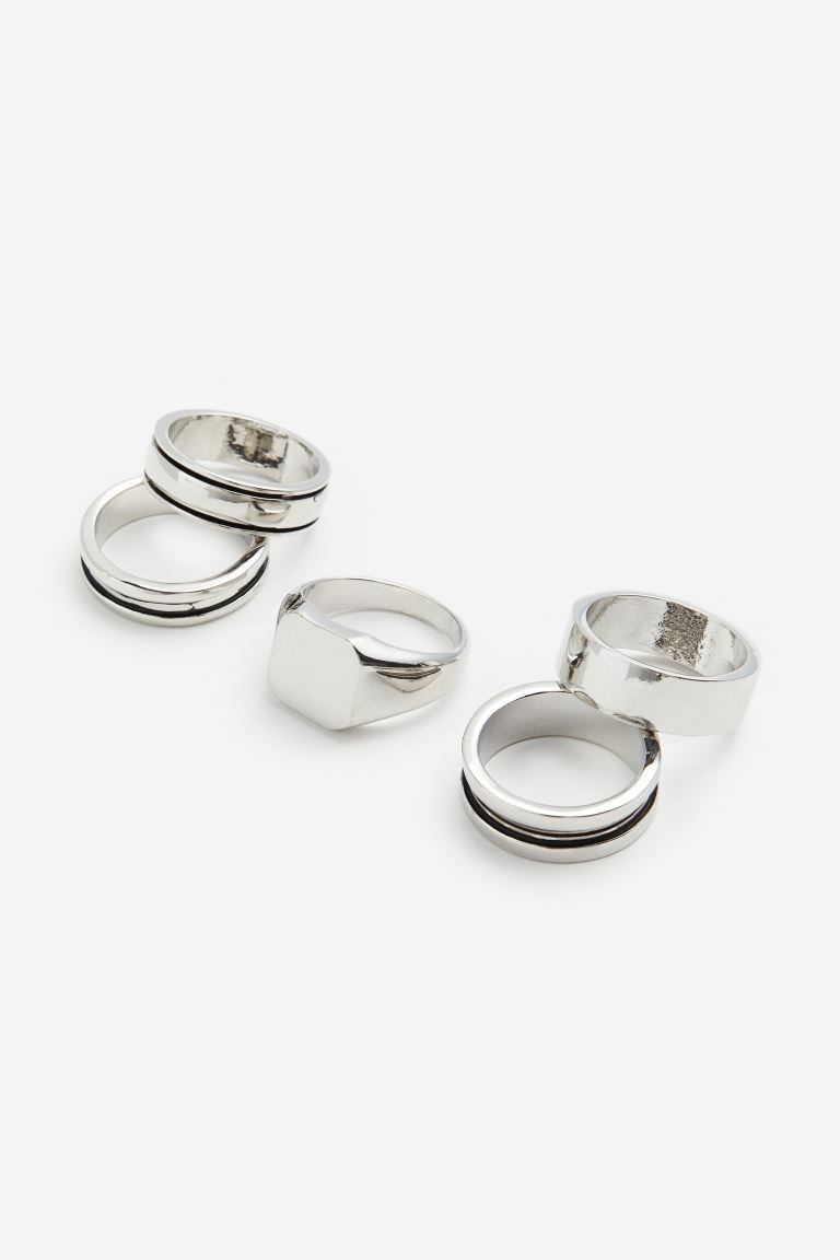 5-pack rings | H&M (UK, MY, IN, SG, PH, TW, HK)