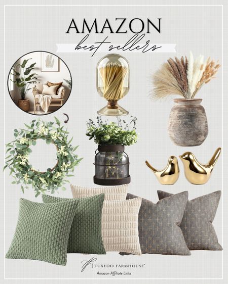 Amazon - Best Sellers 

Home decor accents hand picked for you from Amazon’s best selling items.  Get them delivered to your door step!

Seasonal, home decor, home accents, pillows, vases, wreaths, mirrors, match strikers, botanicals

#LTKHome #LTKSeasonal #LTKSaleAlert