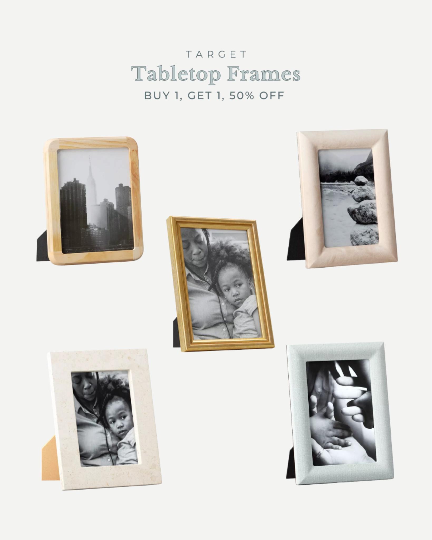 Tabletop picture frames on sale at Target!

#LTKFind #LTKhome #LTKfamily