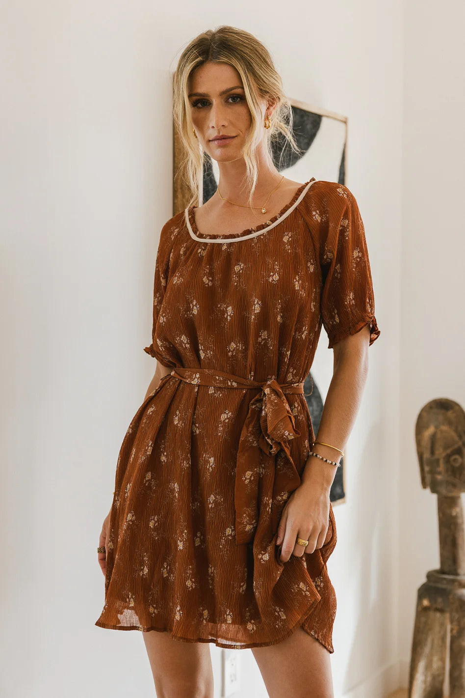 Aspen Floral Mini Dress | Böhme US