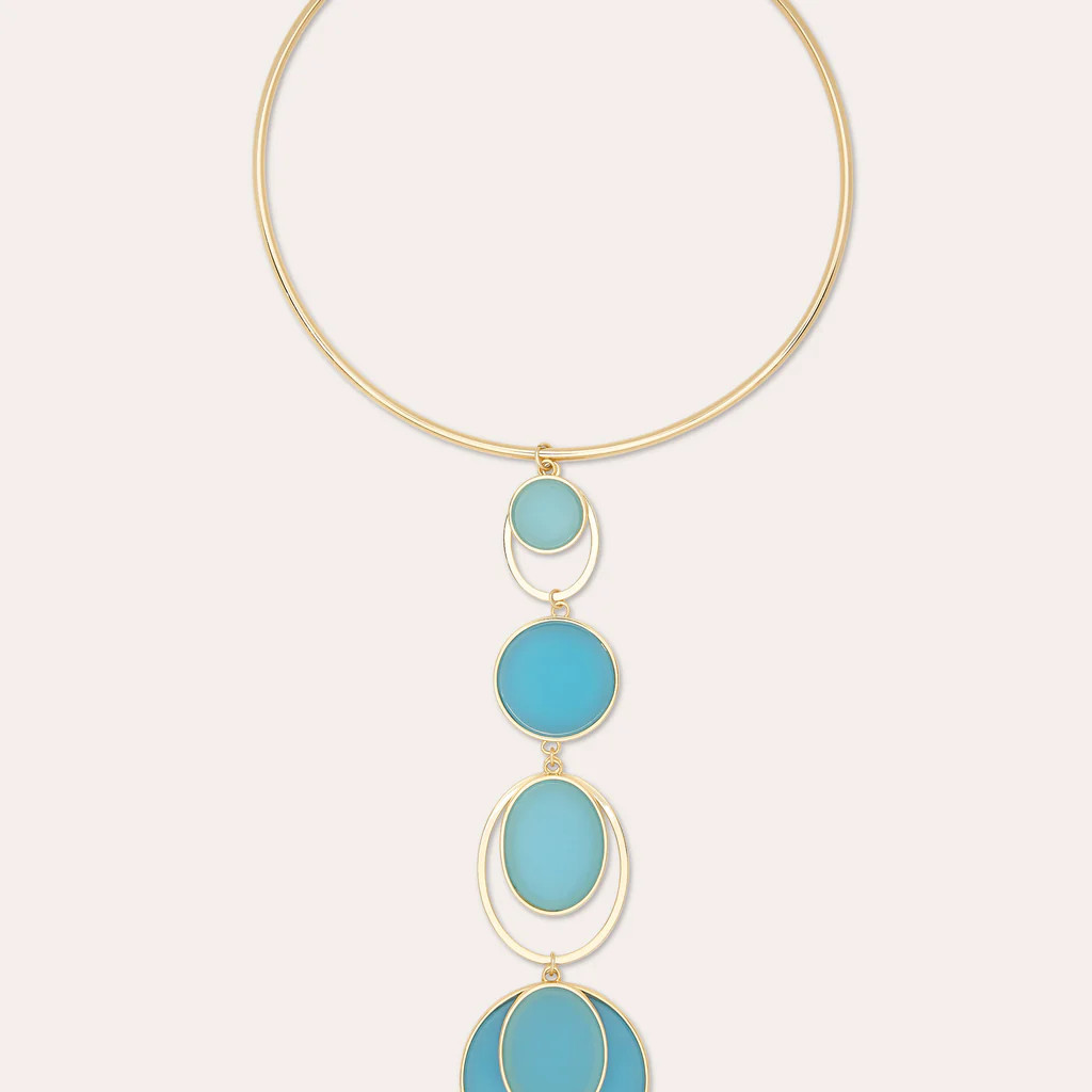 Adriana Layered Circular Necklace | Ramy Brook