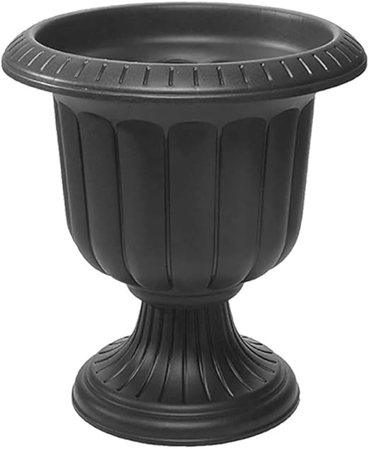 Novelty 38198.03 Classic Urn Planter, Black, 19 Inch | Amazon (US)