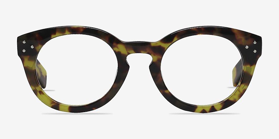 Morla Round Tortoise Full Rim Eyeglasses | Eyebuydirect | EyeBuyDirect.com