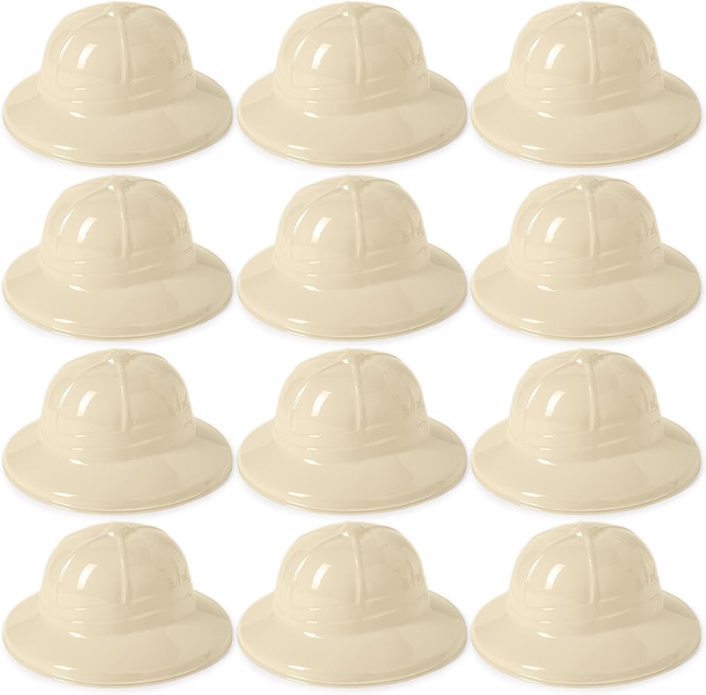 JOYIN 24 Pcs Safari Party Hats,Jungle Theme Animals Explorer Party Hat for Kids Dress Up, Themed ... | Amazon (US)