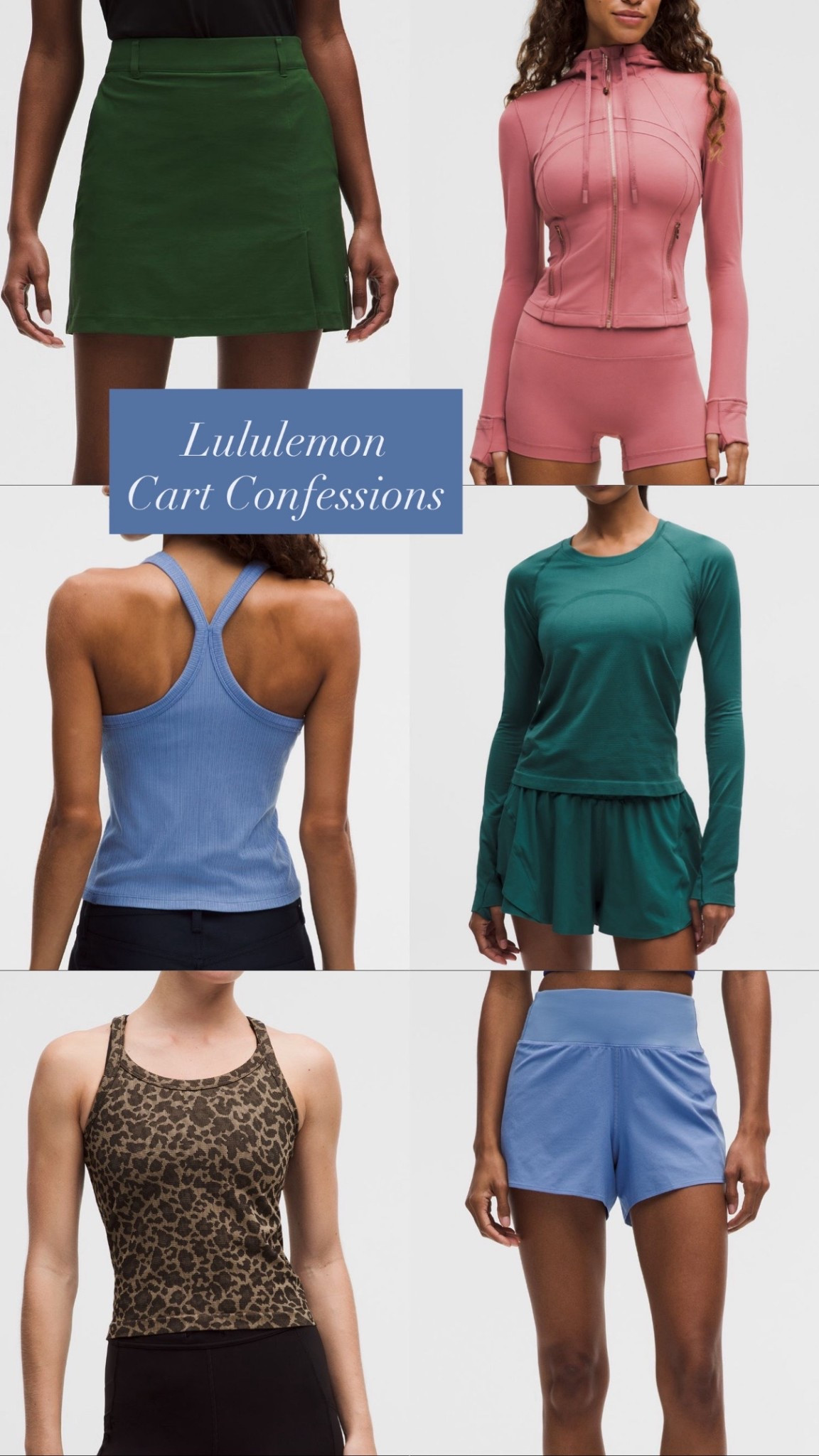 Lululemon Cart Confessions 

Soft Autumn / True Autumn range

#LTKSeasonal #LTKActive #LTKootd