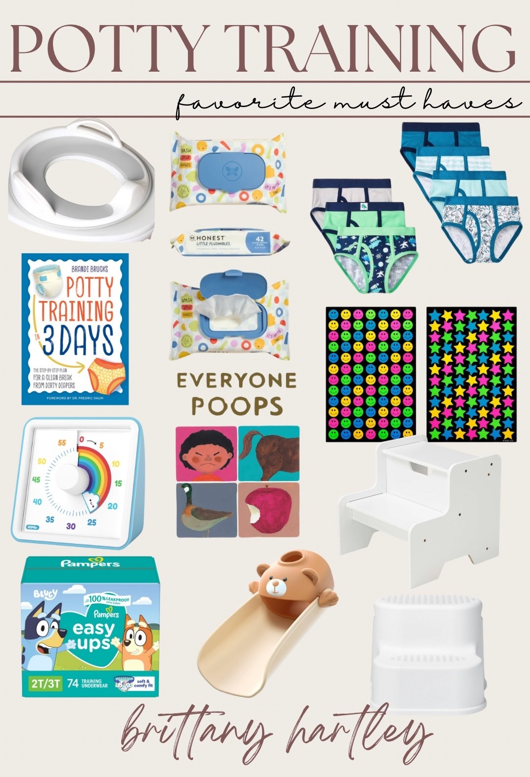 Potty training favorites and must haves!!! I also made a potty chart for the bathroom and a big box full of gifts and surprises for when he fills up his chart! It’s actually been so much fun 🥰

potty training, Amazon, toddler, target toddler, boy toddler, potty seat, potty training underwear, step stool

#LTKBaby #LTKmomlife #LTKKids