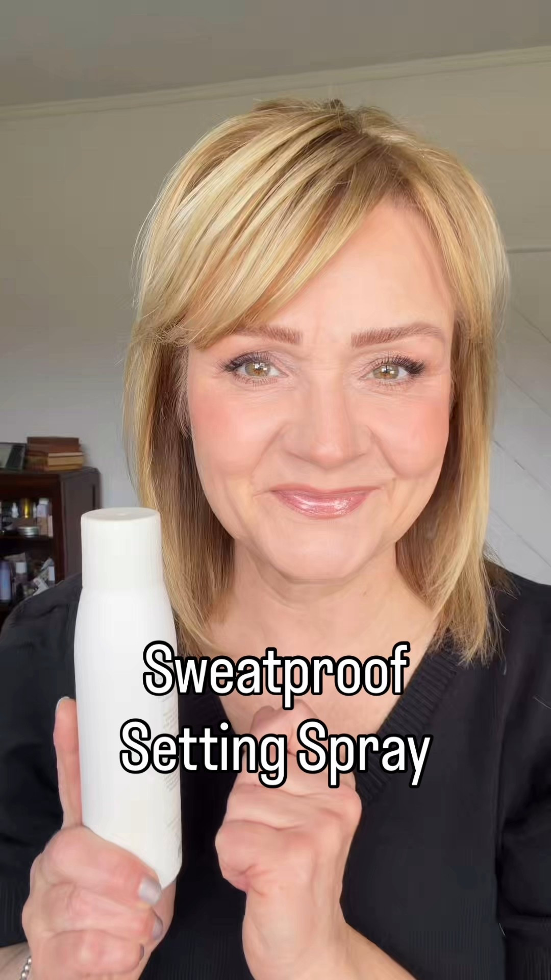 Sweatproof makeup setting spray perfect mature skin.  Mature Skin Makeup that last all day.  Foundation and concealer that doesn’t crease or separate   

#LTKBeauty #LTKOver40