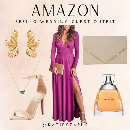 Love this spring wedding guest dress and outfit inspo - all from Amazon! 

#LTKover40 #LTKwedding #LTKstyletip