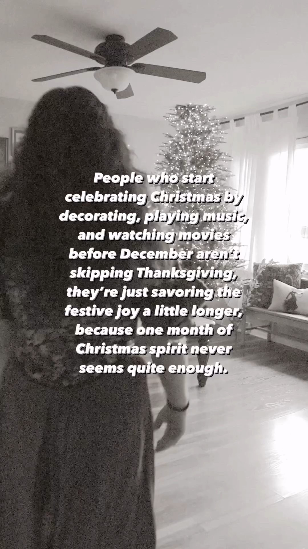 If you’re already playing Christmas music, you’re my people 🎄🎼🎉 #holidayvibe #christmasathome #cozyseason