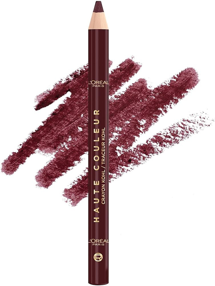 L'Oreal Paris Haute Couleur Kohl Eyeliner Pencil, Intense Eye Liner Color with Smooth Gel-Like Fo... | Amazon (US)