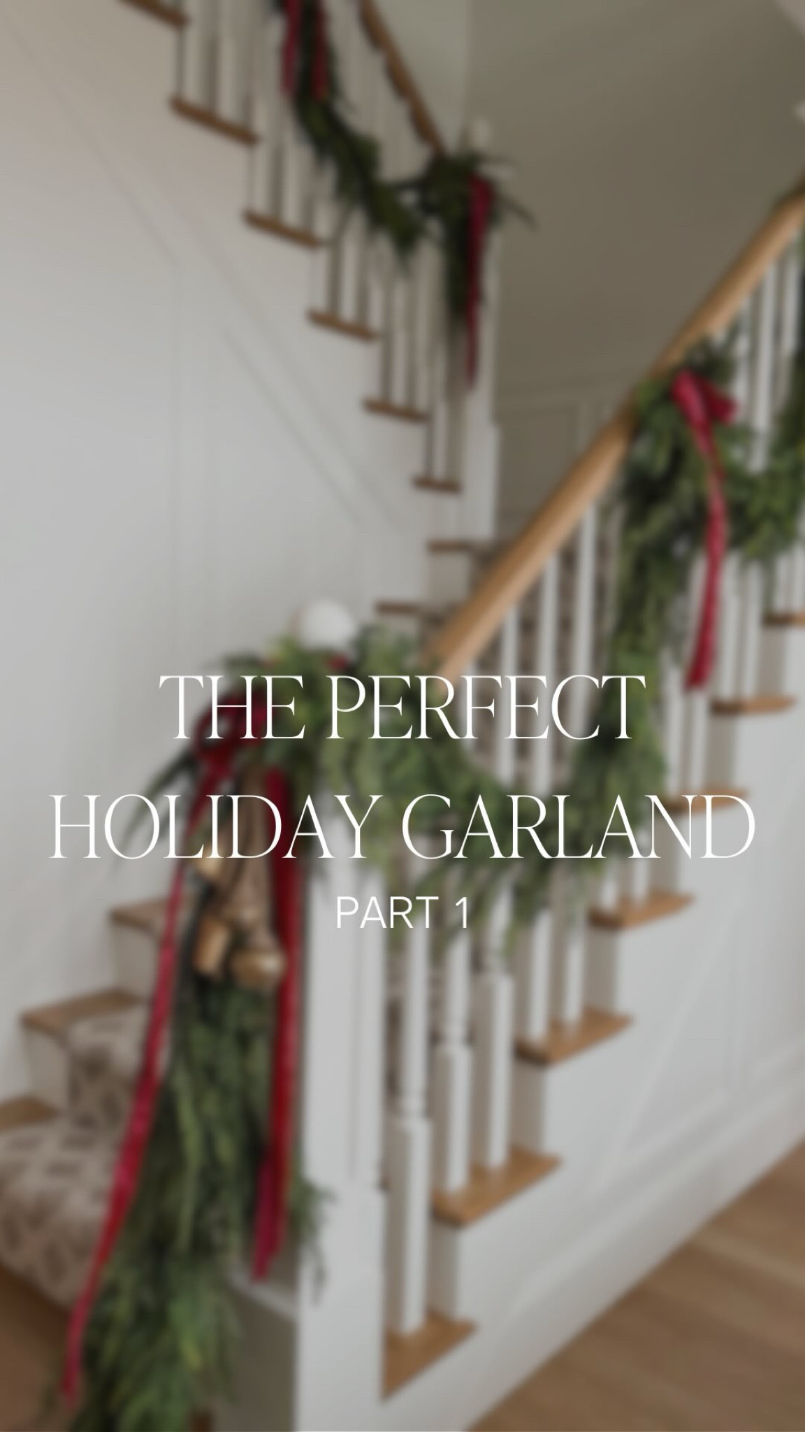 Might be biased, but we think we’ve officially found the best garland combo! And we’re sharing a tutorial on how to do it yourself! 

1. Use two different garland, for a realistic full look. 
2. Use a small zip tie to tie them together at the end. 
3. Simply twist them together! 
4. Use a few small zip ties to keep them together in the middle. 
5. Use a large zip tie to hook them to the railing. 

Be sure to check stories for all of our favorite products to use, to create this look! 
 
** For painted railings we like to slip a small piece of felt between the zip tie and the railing for extra protection 🤍