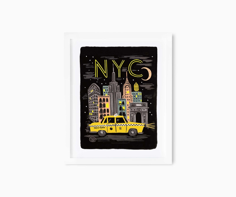 Bon Voyage NYC Art Print | Rifle Paper Co.