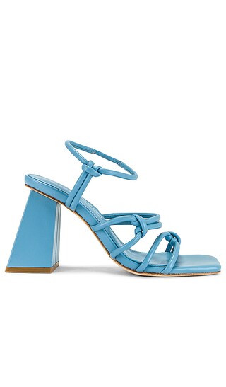 Noelle Heel in Blue | Revolve Clothing (Global)
