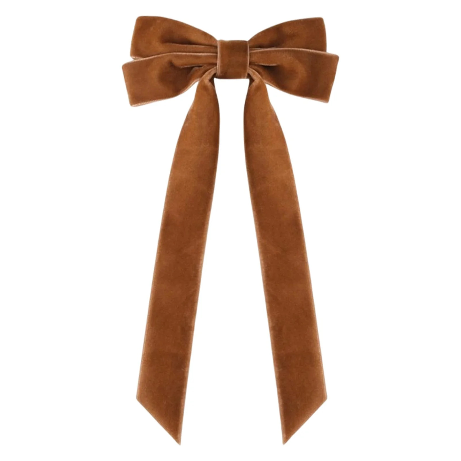 1PC Brown Velvet Ribbon Bows for Christmas Tree, Vintage Rustic Small Craft Bows Ornaments for Ga... | Walmart (US)