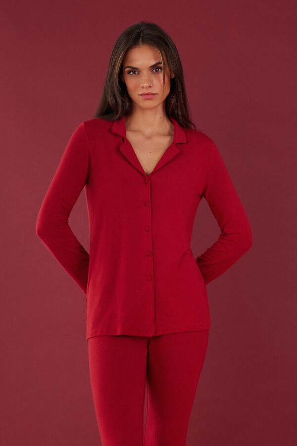 Long-Sleeve Micromodal Pajama Top | Intimissimi (US)