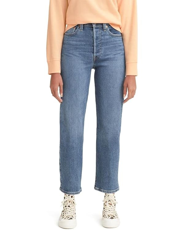 Levi's Women's Ribcage Straight Ankle Jeans | Amazon (US)