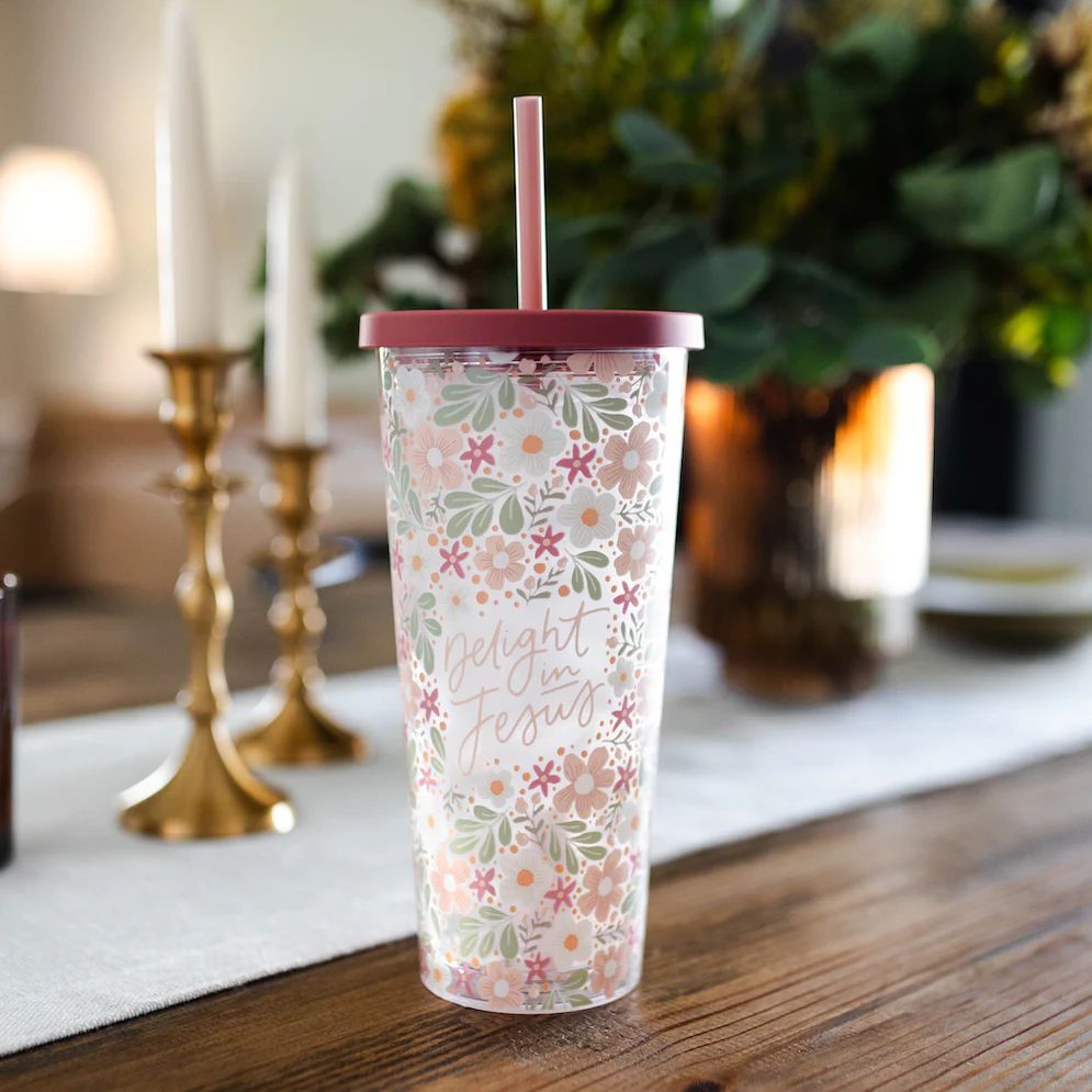 Delight in Jesus Tumbler | The Daily Grace Co.
