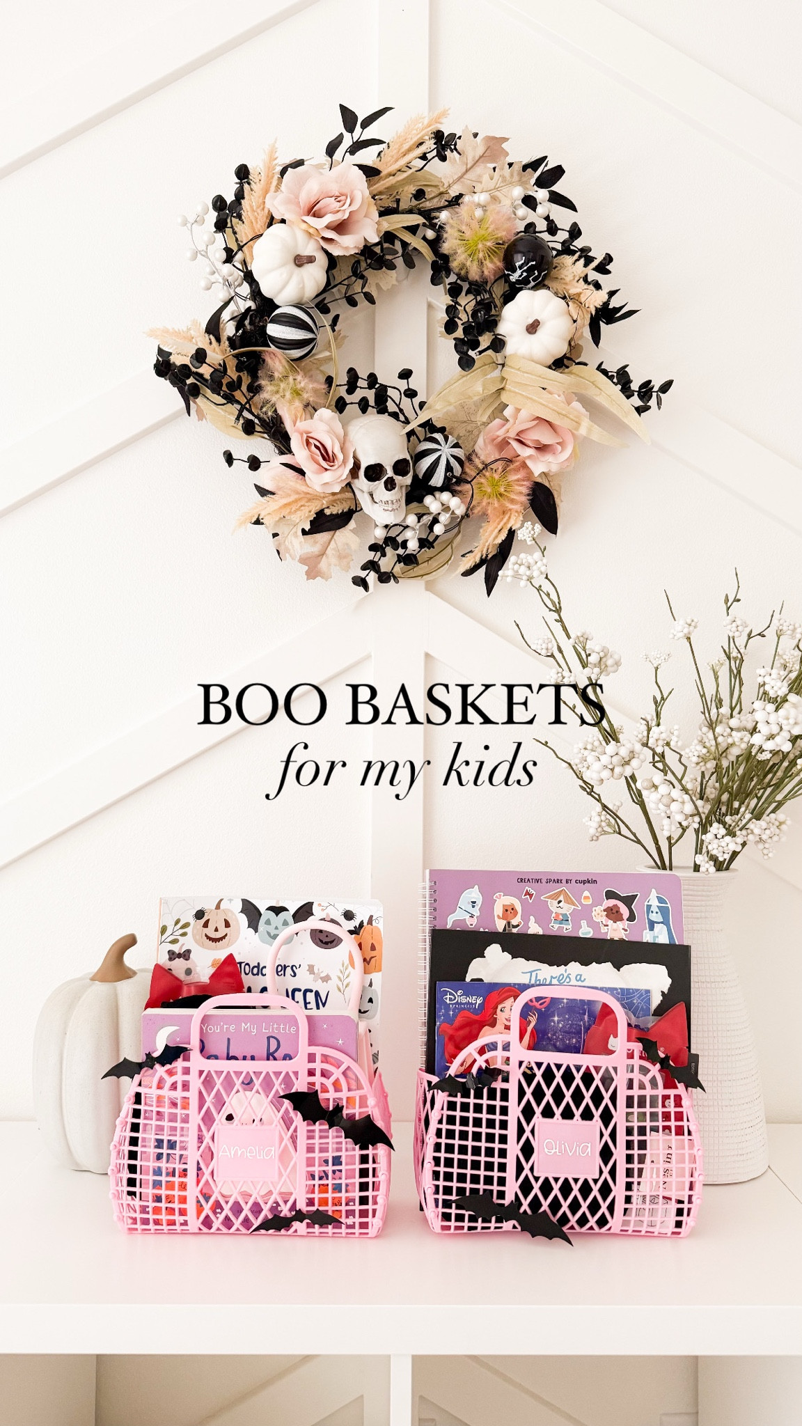 HALLOWEEN BOO BASKETS FOR KIDS! 

Halloween boo baskets for toddler and preschooler, pink jelly bags, coloring books, Halloween books, black pajamas, Halloween Tonies characters

#LTKKids #LTKParties #LTKHalloween