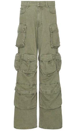 Voltage Colossus Cargo Pants in Khaki | Revolve Clothing (Global)