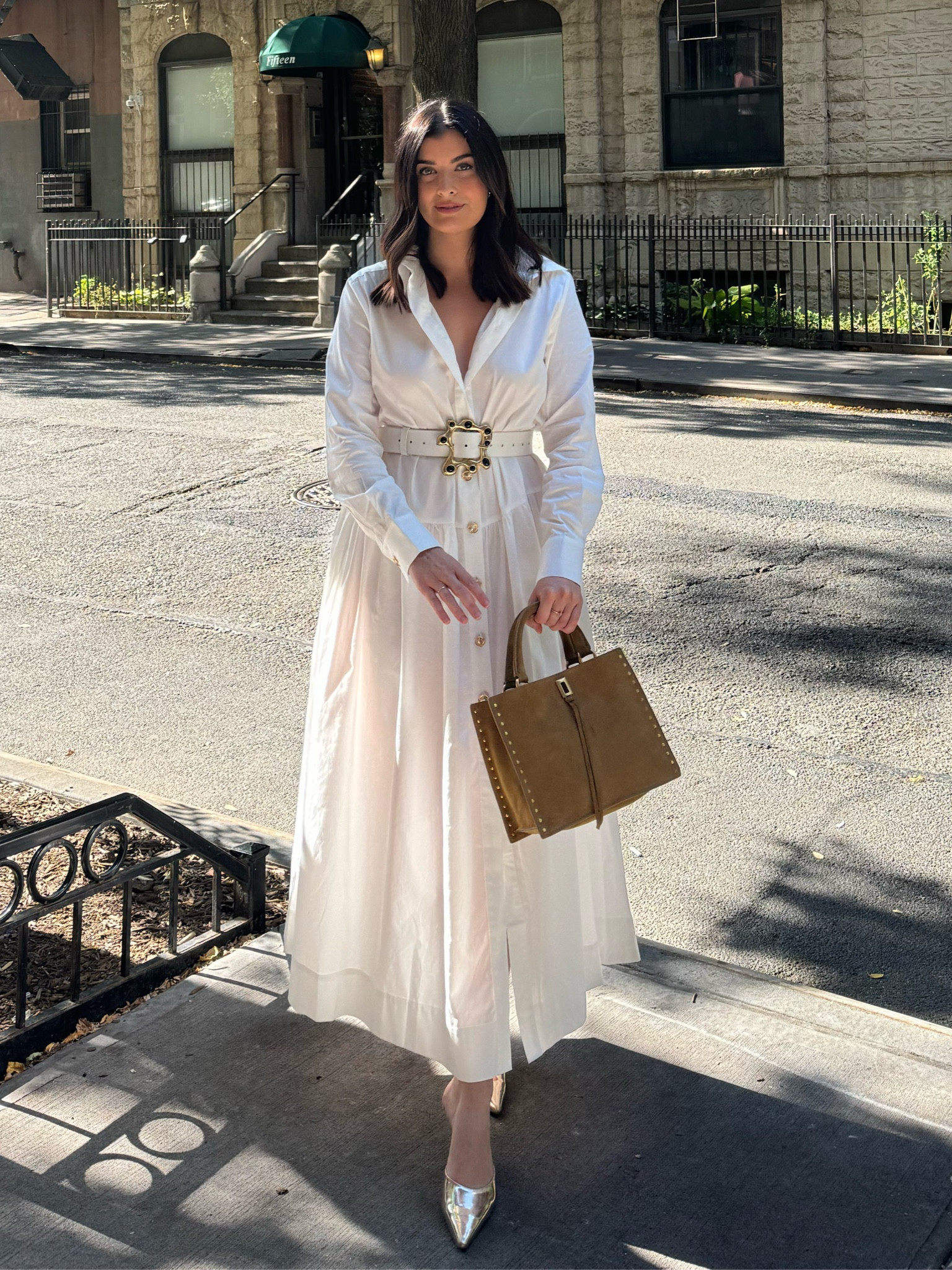 My favorite shirt dress 