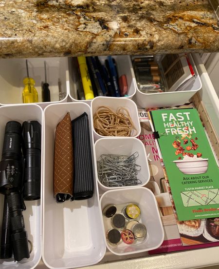 Super affordable drawer organizers from @target . Took me 10 minutes and under $6 to get this junk drawer organized. Will you try it? 🎯 

Shop below ⬇️⬇️⬇️

#LTKorganizedhome #LTKorganization #LTKunder10 #LTKdrawerorganization #LTKtargetfinds #LTKtarget #LTKbrightroom

#LTKVideo #LTKhome