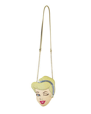 Danielle Nicole x Disney Cinderella Wink Face Die-Cut Crossbody | eBay US