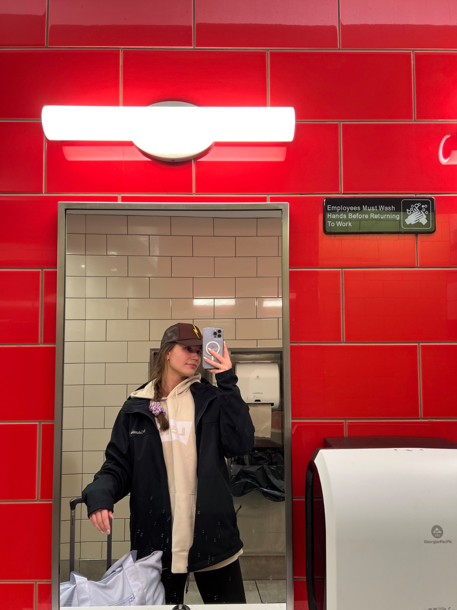 airport fit 🛫

similar levies sweatshirt: xl
aviator nation trucker hat - brown is sold out but available in other colors!
gymshark everyday tote 

#LTKStyleTip #LTKFindsUnder50 #LTKTravel