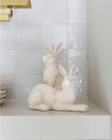Cream Bunnies- Set of 2 | Elements by Remedy